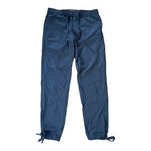 Coalatree Pants Mens XL Blue Trailhead Technical Drawstring Ripstop / Damaged